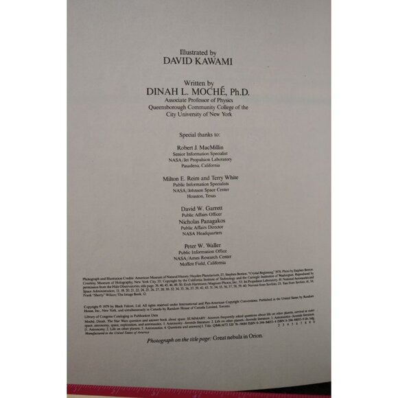 Star Wars Question and Answer Book About Space HC (1979) - Picture 4 of 6